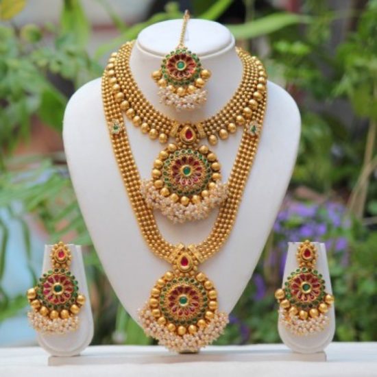 20 Bridal Artificial Jewellery Designs for Wedding - Jewellery - Crayon