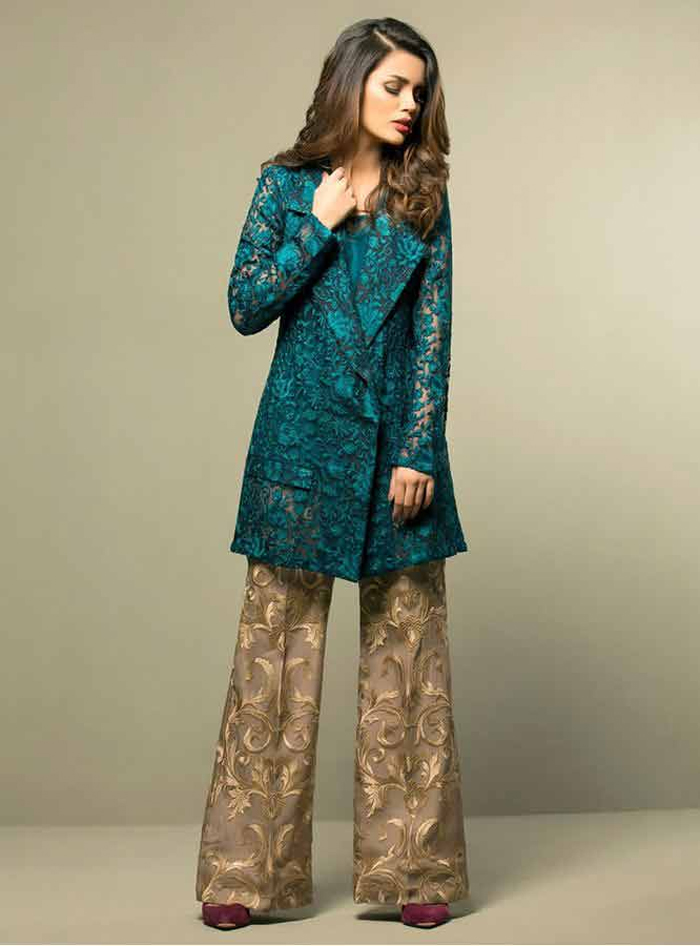 semi formal dresses pakistani 2018