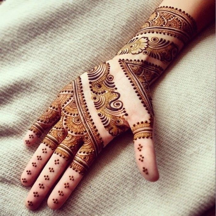 Arabic Mehndi Design 2018 Simple And Easy Front Hand