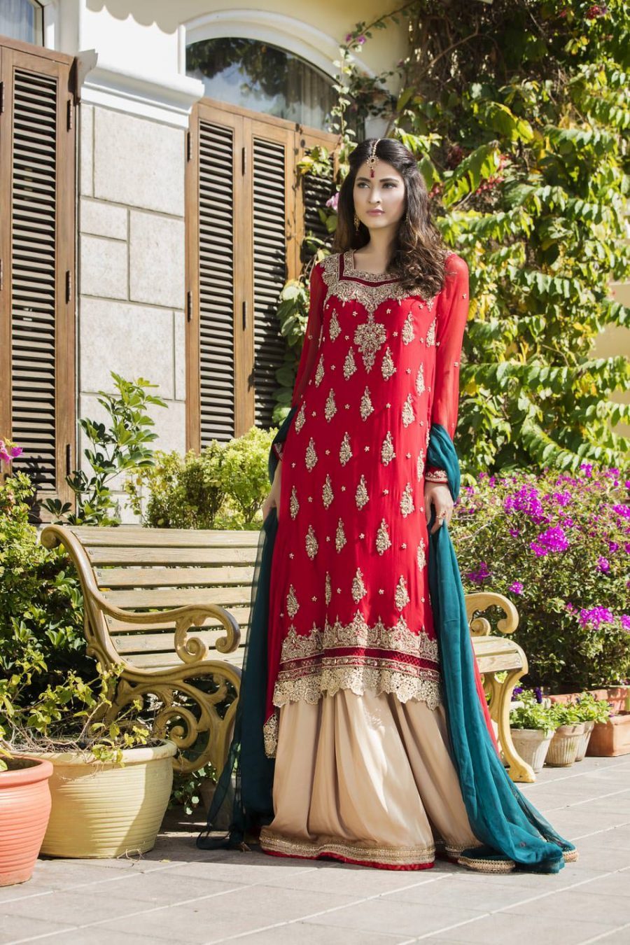 pakistani fancy dresses for weddings 2017