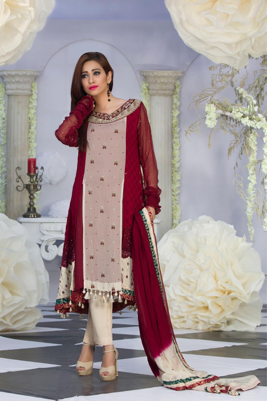 pakistani gown style dresses