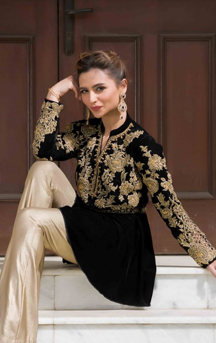 Pakistani ladies party dresses 2018