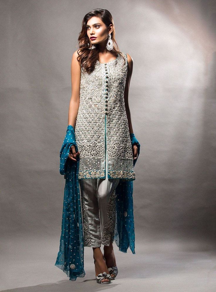 new pakistani party wear dresses 2019