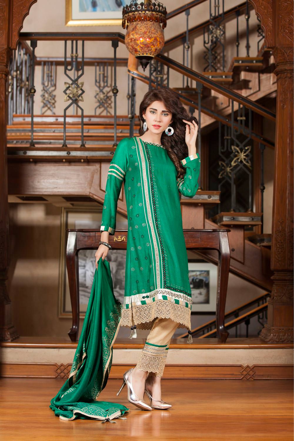 latest pakistani party dresses 2019