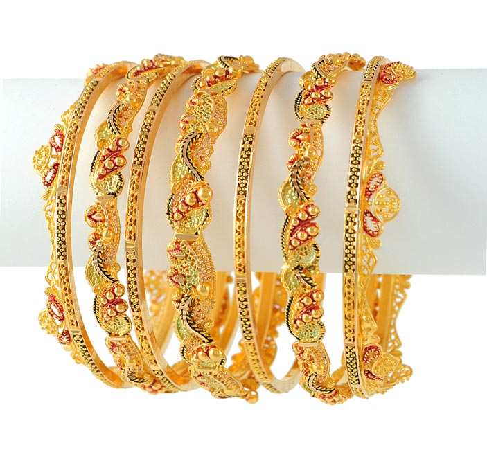 20 Best Bridal Bangles Designs for Wedding - Jewellery - Crayon