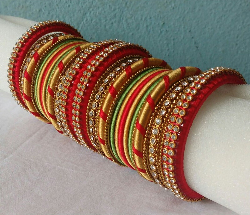 20 Best Bridal Bangles Designs for Wedding - Jewellery - Crayon