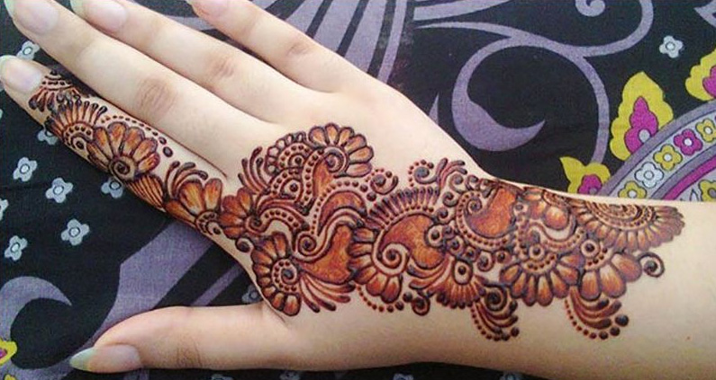 20 Beautiful And Easy Mehndi Designs 2018 Mehndi Crayon