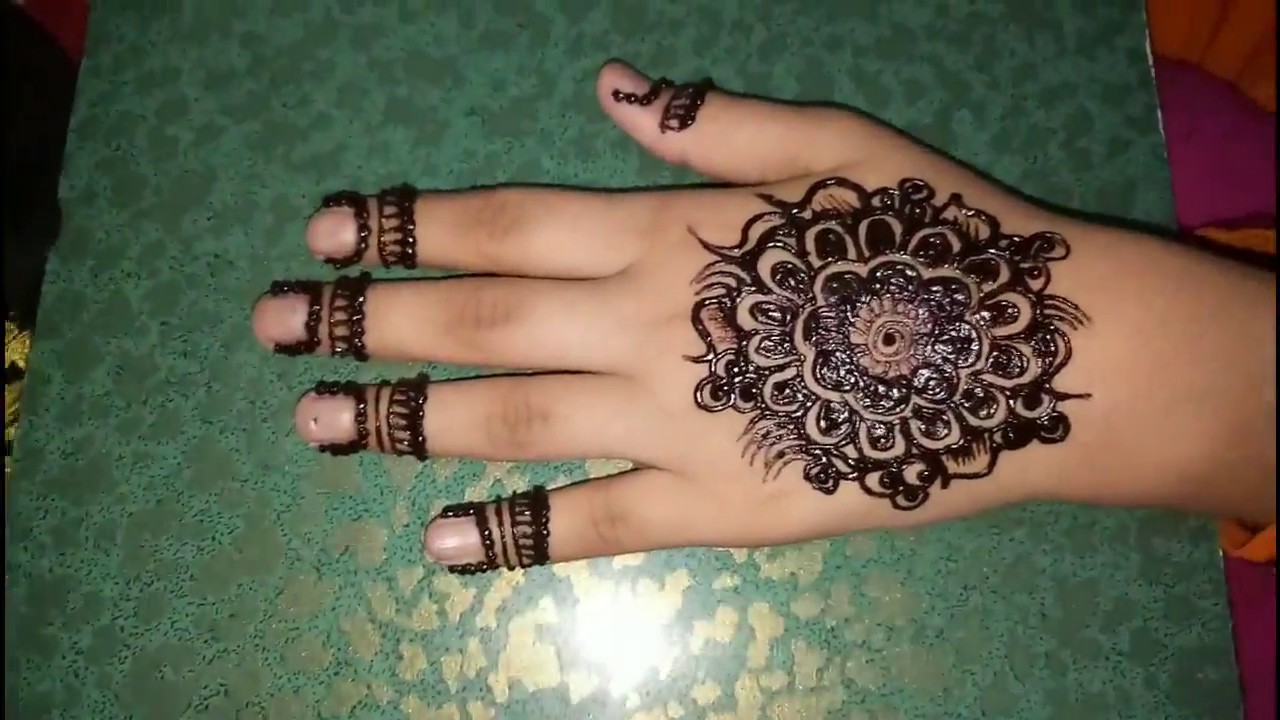 20 Beautiful Mehndi Designs For New Year 2018 Crayon