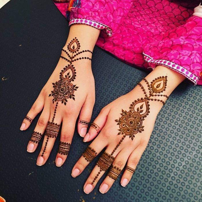 30 Stylish Back Hand Mehndi Designs For Ladies Mehndi Crayon 7779