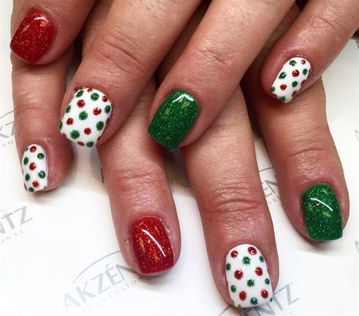 Easy Christmas Nail Art Designs For Beginners - Crayon