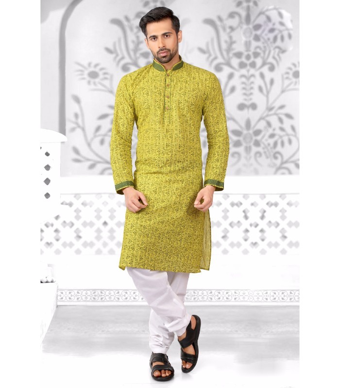 Mehndi kurta design sales for man 2018