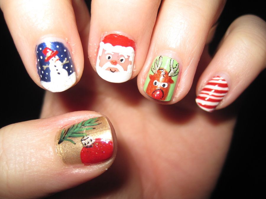 Nail Designs for Christmas