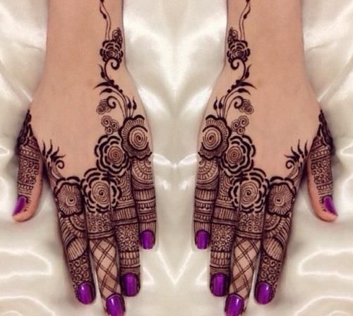 30 Stylish Back Hand Mehndi Designs for Ladies - Mehndi - Crayon