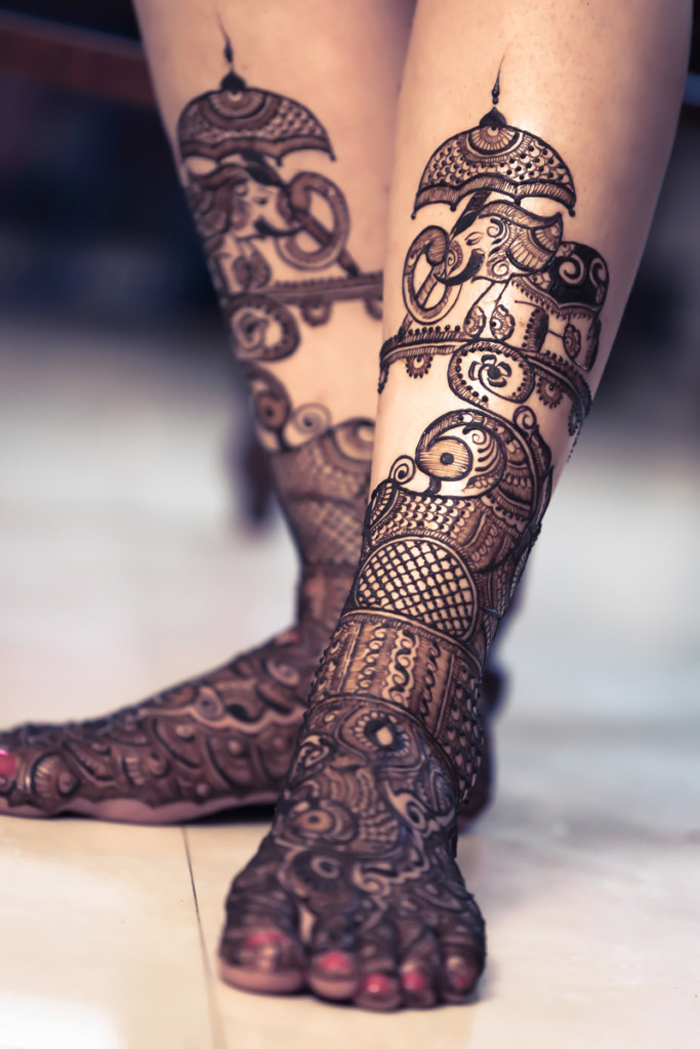 15 Beautiful Leg Mehndi  Designs  Collection Mehndi  Crayon