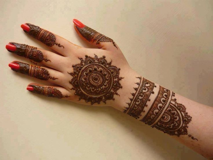 30 Stylish Back Hand Mehndi Designs for Ladies - Mehndi - Crayon