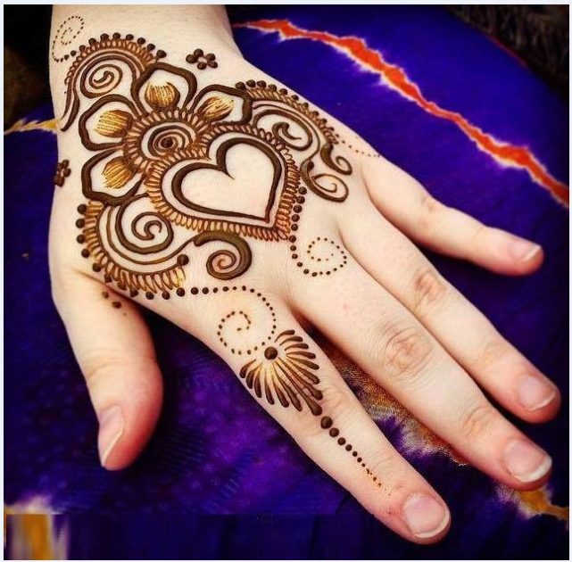 This Mehndi Design Is So Beautiful Stock Photo | Adobe Stock