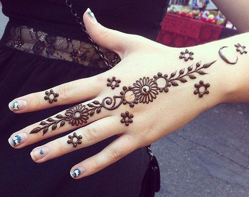 Download 80 Gambar Henna Bagus Dan Simple Terbaik HD