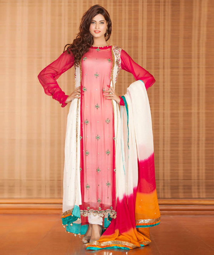 Pakistani Party Dresses Trend For Women Crayon Vlrengbr 