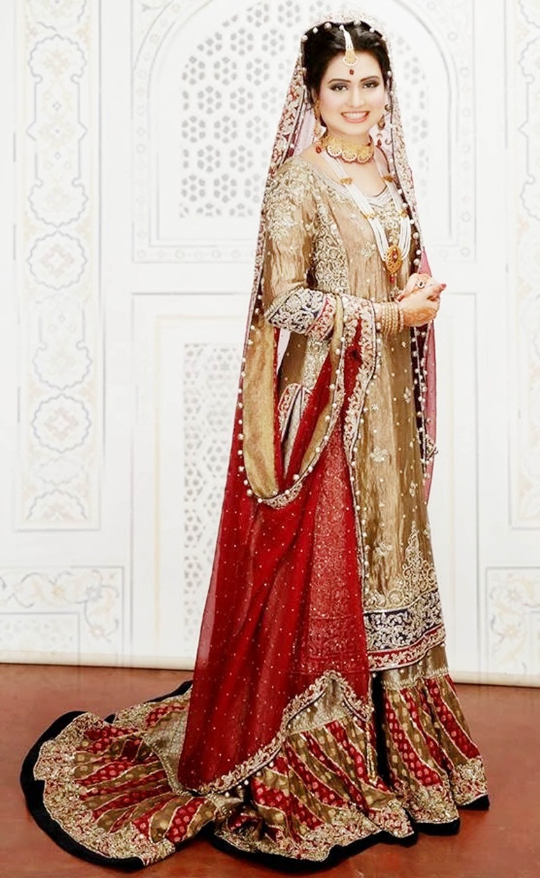 pakistani bridal gowns 2018