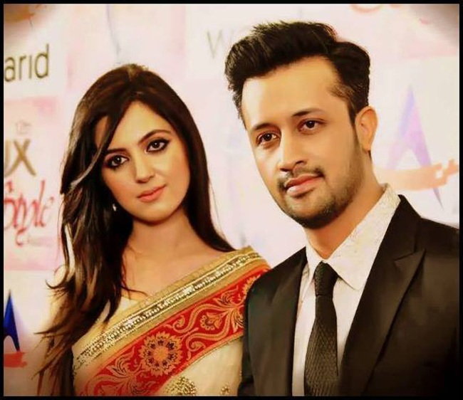 atif aslam wife pics hd