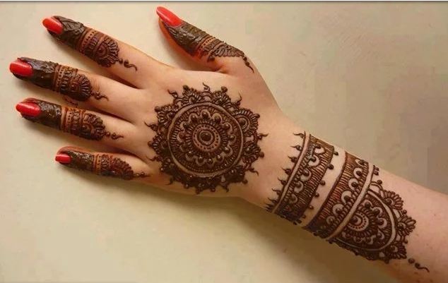 Bangle Mehndi Designs