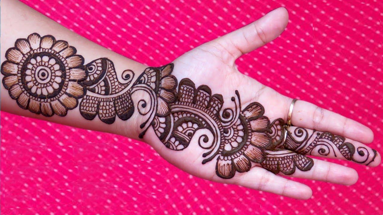 20 Simple and Stylish Mehandi designs 2018 - Mehndi - Crayon