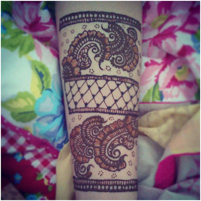 Lovely Mehndi Designs For Arms