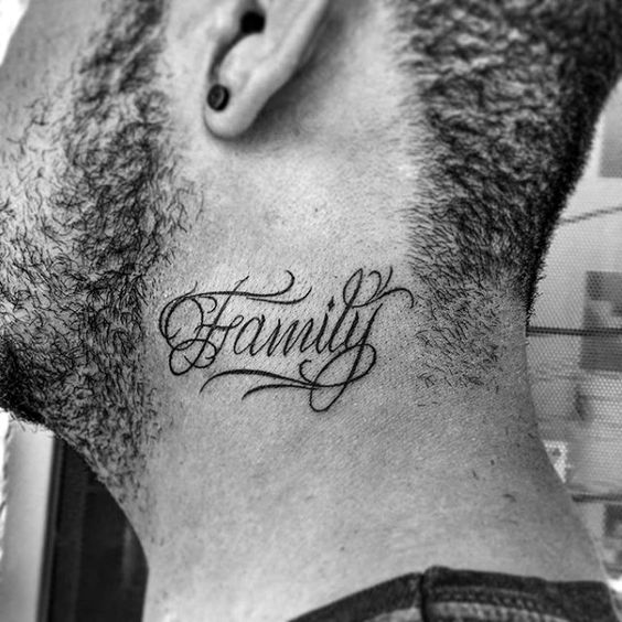 Family Name Tattoo Designs  Tattoos with Names