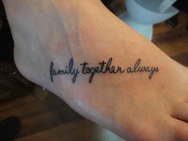 Family Together Always Tattoo Design - Meaningful Family Tattoos -  Meaningful Tattoos - Crayon
