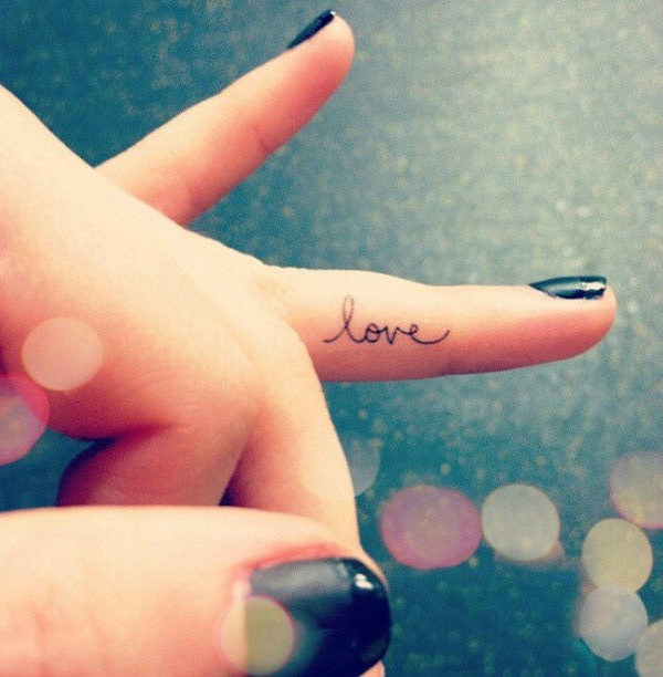 Finger Small Meaningful Tattoo - Small Meaningful Tattoos - Meaningful  Tattoos - Crayon