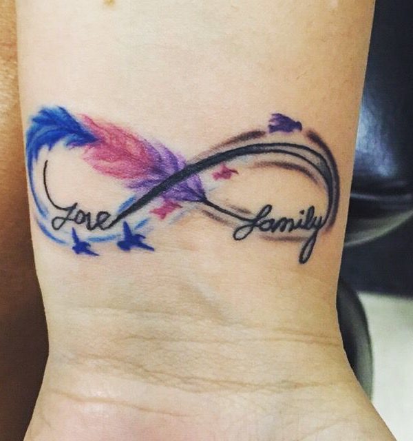 Love Family Tattoo Design - Meaningful Family Tattoos - Meaningful