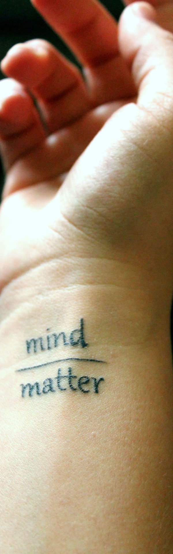 Mind Over Matter Tattoo Ideas