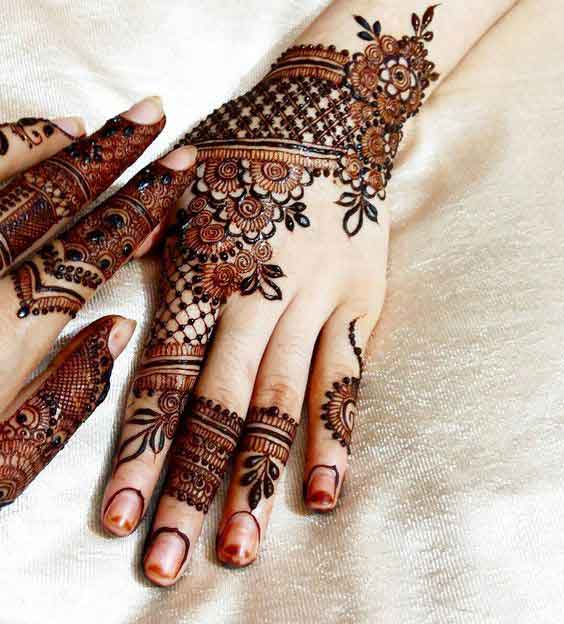 Top 15 Engagement Mehndi Designs - Mehndi - Crayon