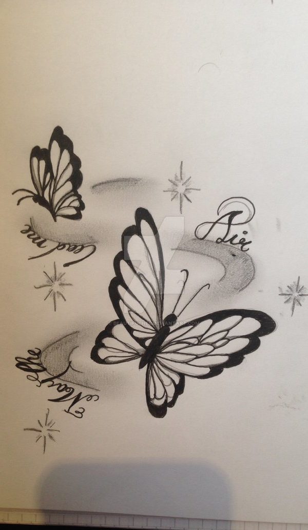 Ex Butterfly Tattoo Design Unique Butterfly Tattoos Butterfly   Ex Butterfly Tattoo Design 600x1032 