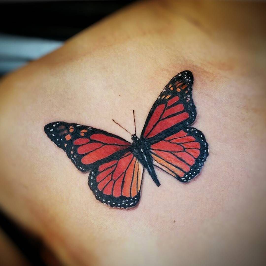 Folks Can Rock Butterflies II Tattoo Design - Unique ...