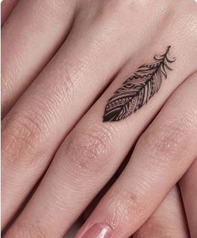Small Feather Tattoo Design  Small Feather Tattoo  Small Tattoos   MomCanvas
