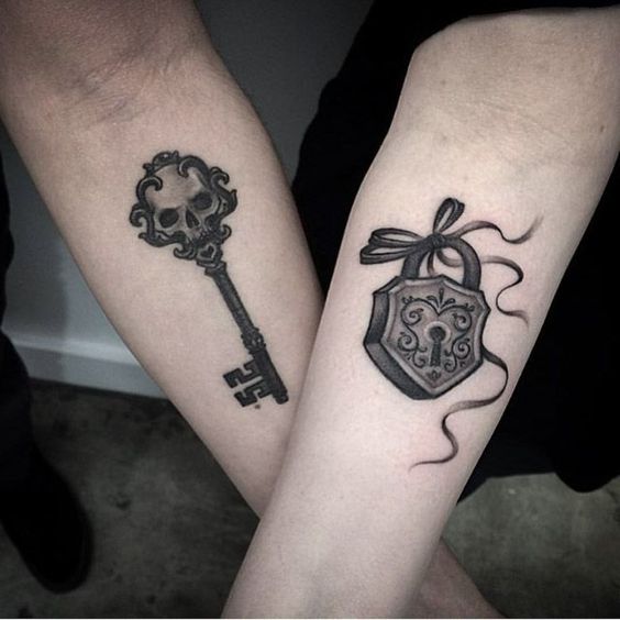 41 Skeleton Key Tattoo Designs Unlocking Passion with Ink  Psycho Tats