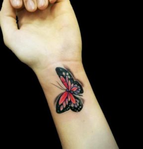 Watercolor Butterfly Tattoo Design - Unique Butterfly Tattoos ...