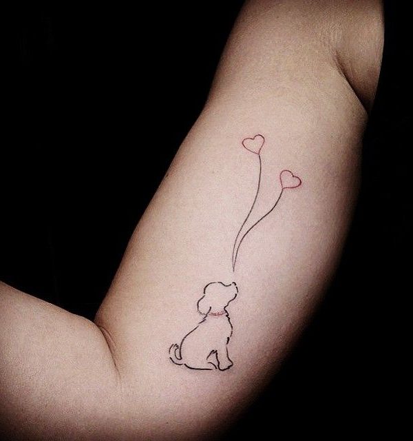 Cool Small Dog Tattoos Design  Small Dog Tattoos  Small Tattoos   MomCanvas