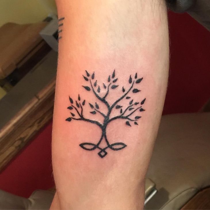 Family Tree Tattoo Outline