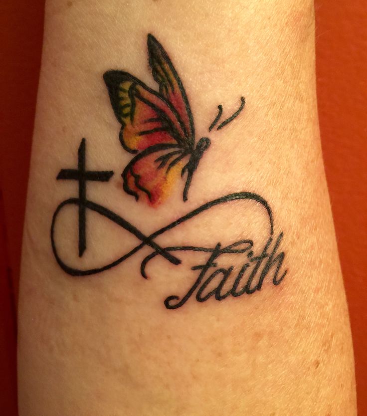 Fantastic Cross Tattoos Butterfly Tattoo Design - Butterfly Cross ...