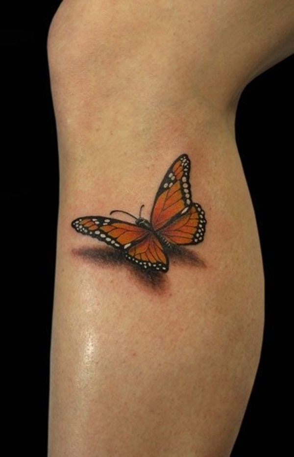 Fascinating Men Butterfly Tattoo Design - Butterfly Tattoos For Men