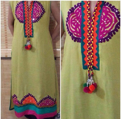 Check Original Print of Ajrak Dress Design (Kurti, Shawl, Saree) |