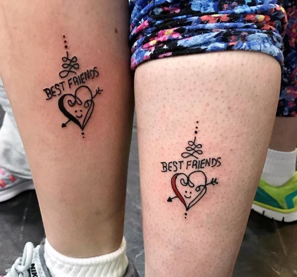 12 Matching Tattoos For Best Friends That Are Simple And Meaningful   YourTango
