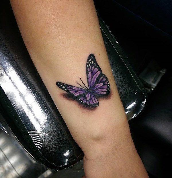 45 Butterfly Tattoo Designs Small Flower Simple Ideas  More  DMARGE