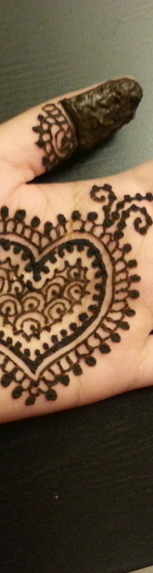 Shaded Front Hand Mehndi Design - Front Hand Eid Mehndi Designs - Eid ...