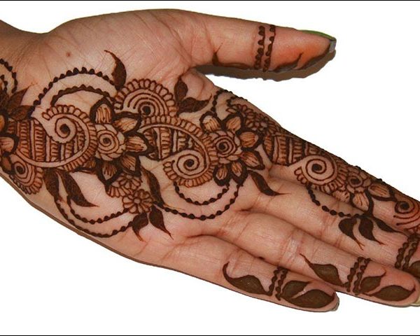 19 Best Front Hand Eid Mehndi Designs Pictures Crayon