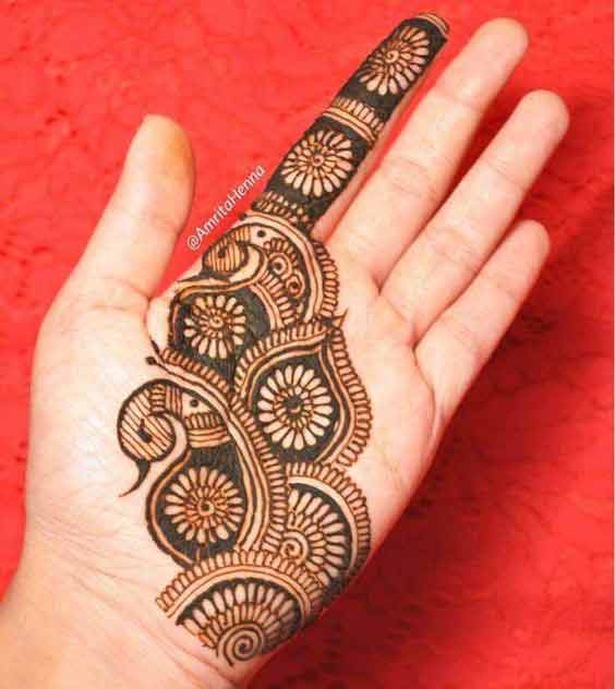 Regular Front Hand Mehndi Front Hand Eid Mehndi Designs Eid