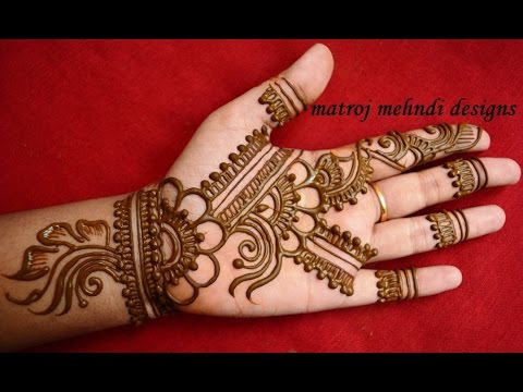Basic Floral Mehndi Design Floral Eid Mehndi Designs Eid