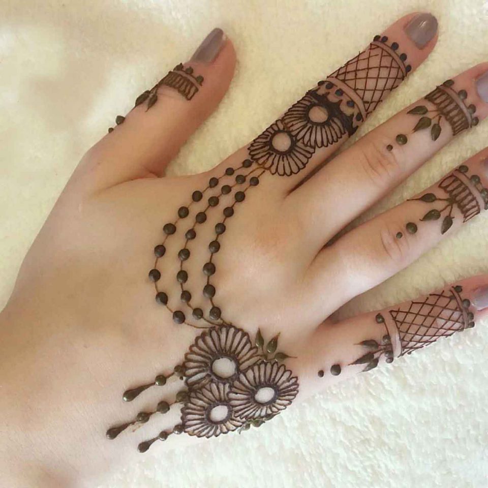 Simple Eid Henna Designs Design Talk